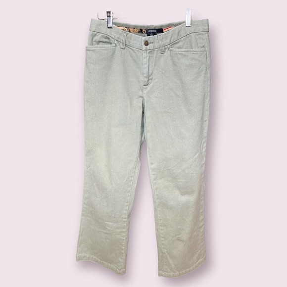 J. Peterman Straight Leg Pants - Olive - Picture 1 of 4